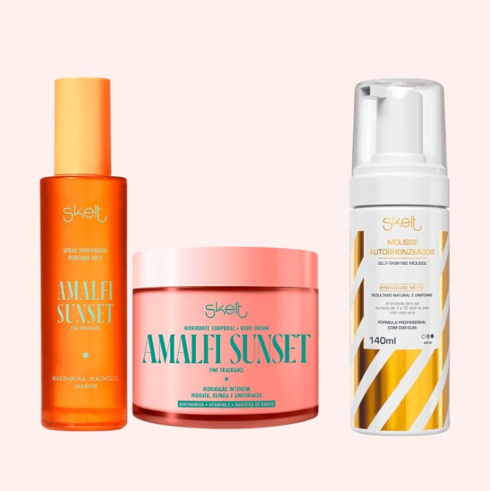 Kit Mulher cheirosa e bronzeada