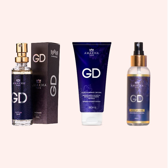 Kit Body Splash + Perfume Amakha Paris + Hidratante GD (Good Girl - CH)