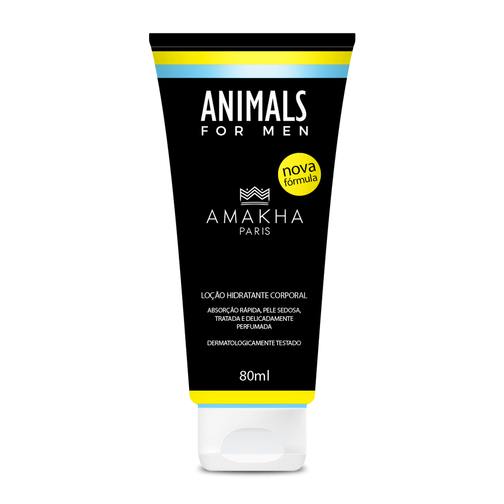 Kit Perfume Amakha Paris + Hidratante Animals (Animale For Men - Animale)